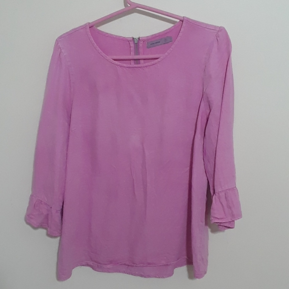 Pink Vero Moda ruffle sleeve top bought from Asos